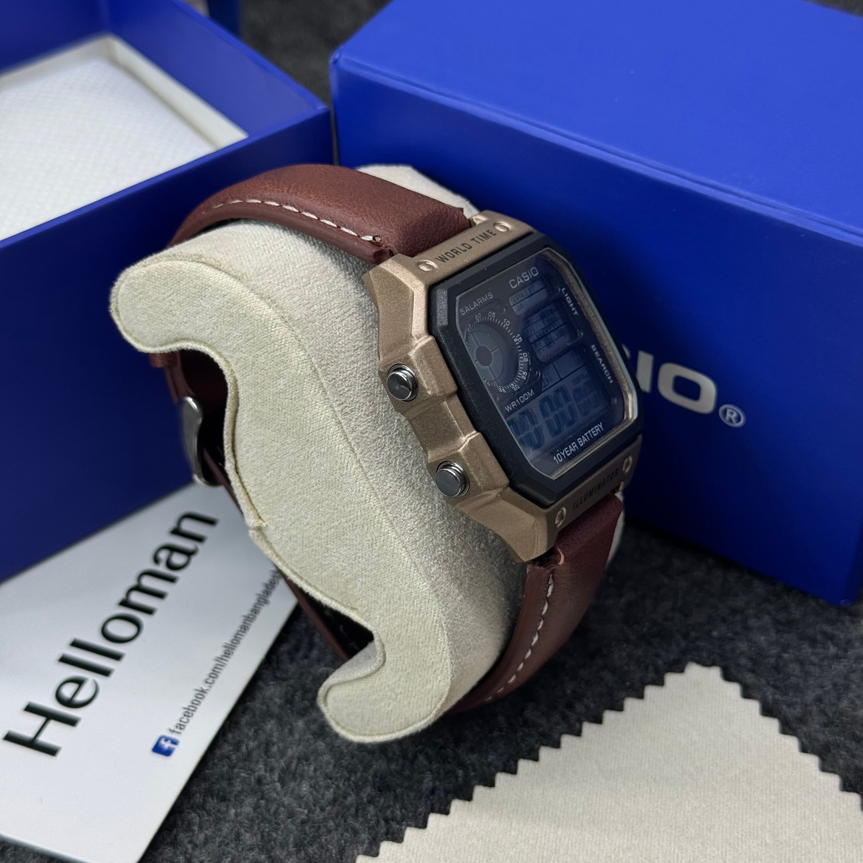 Casio World Timer Digital Dial Men’s Watch