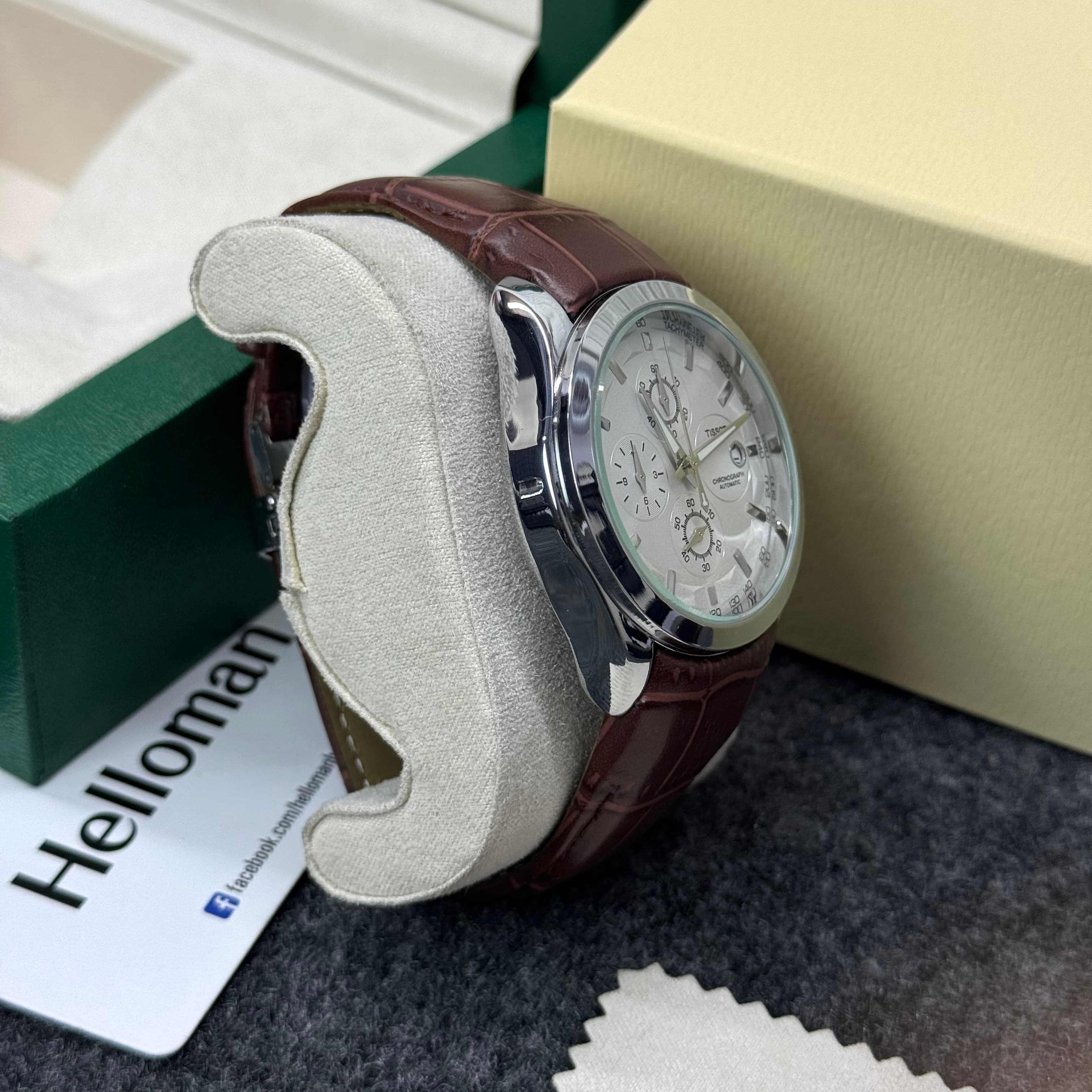 Tissot 1853 Premium Quality Leather Strap Chronograph Watch