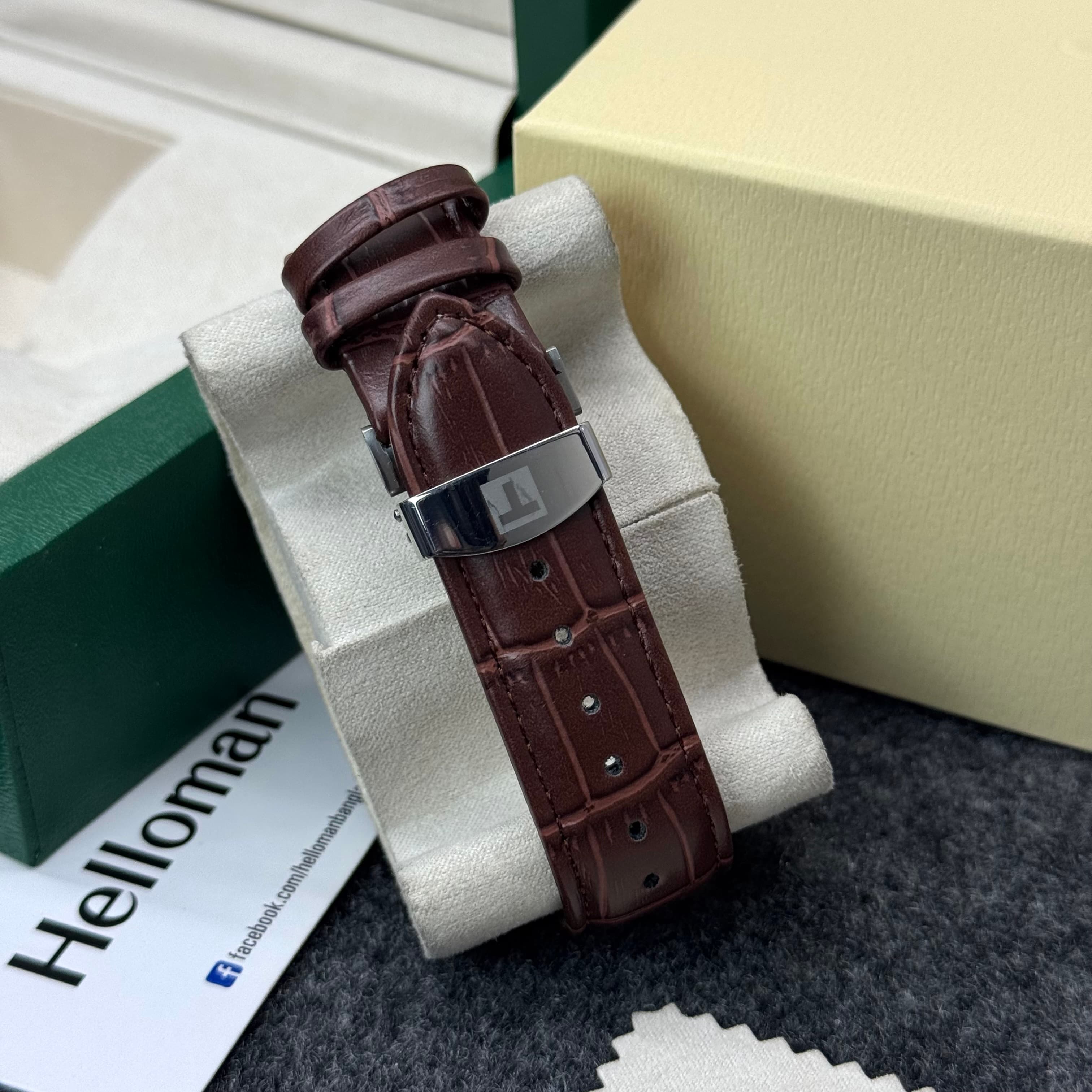 Tissot 1853 Premium Quality Leather Strap Chronograph Watch