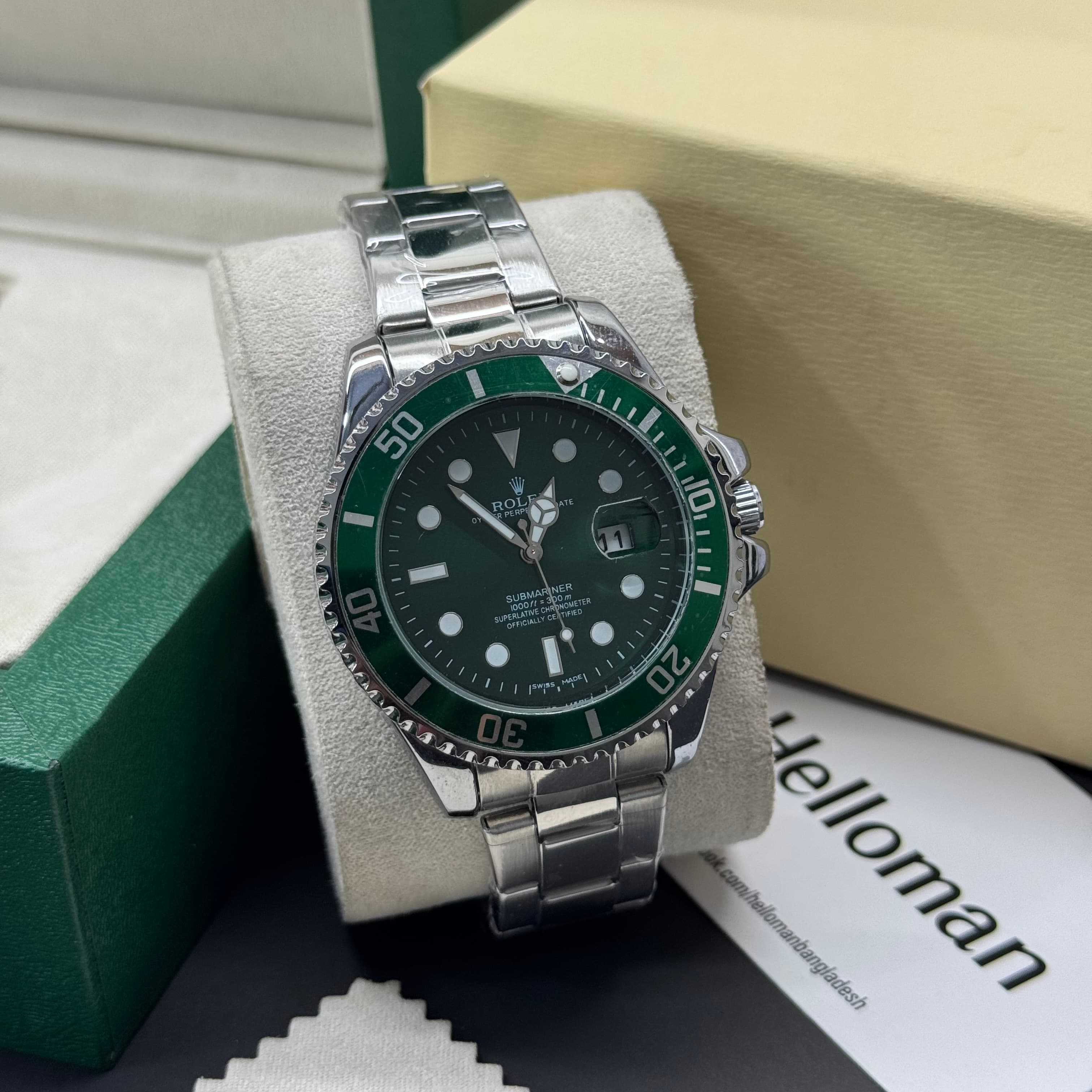 ROLEX Submariner Men’s Stainless Steel Watch