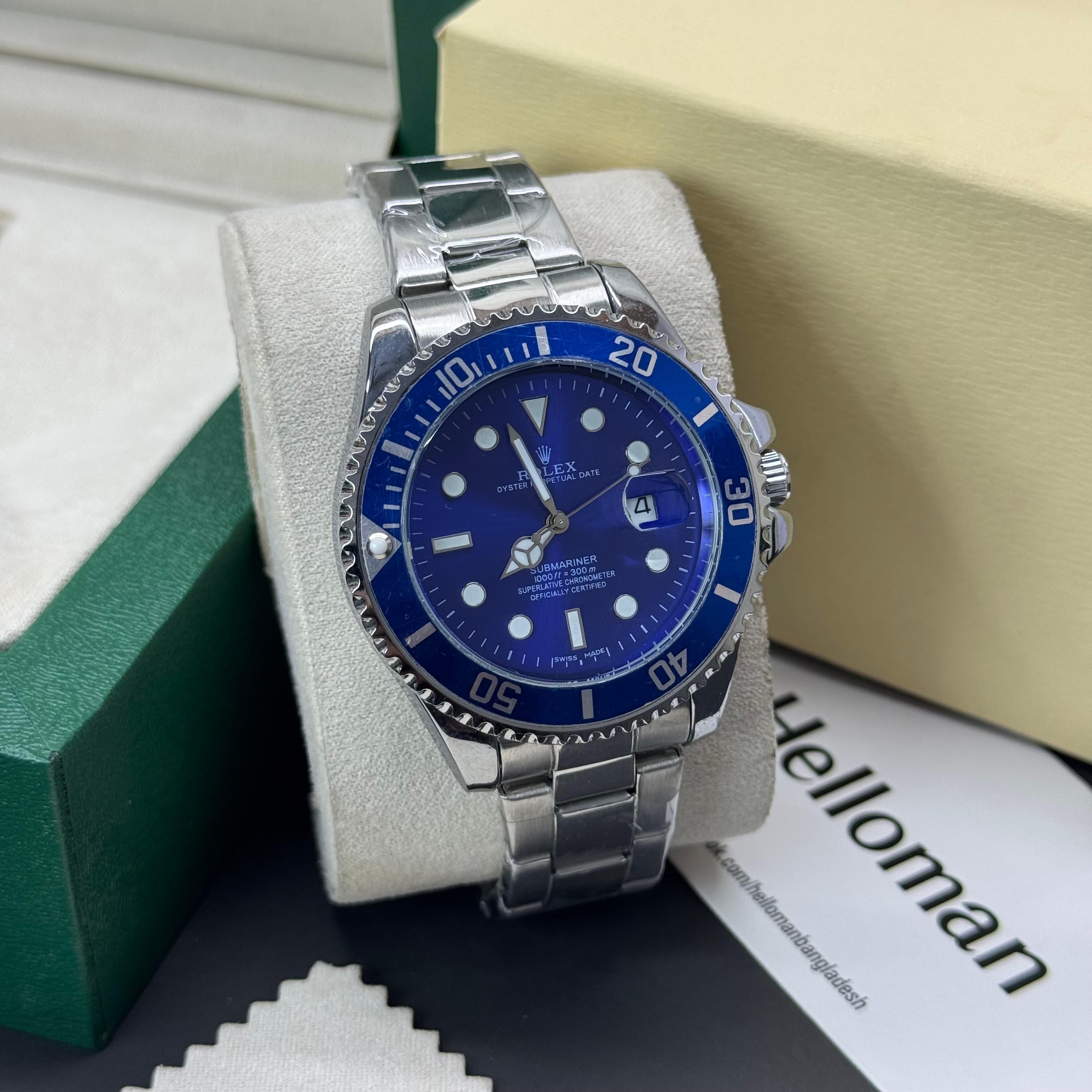 ROLEX Submariner Men’s Stainless Steel Watch