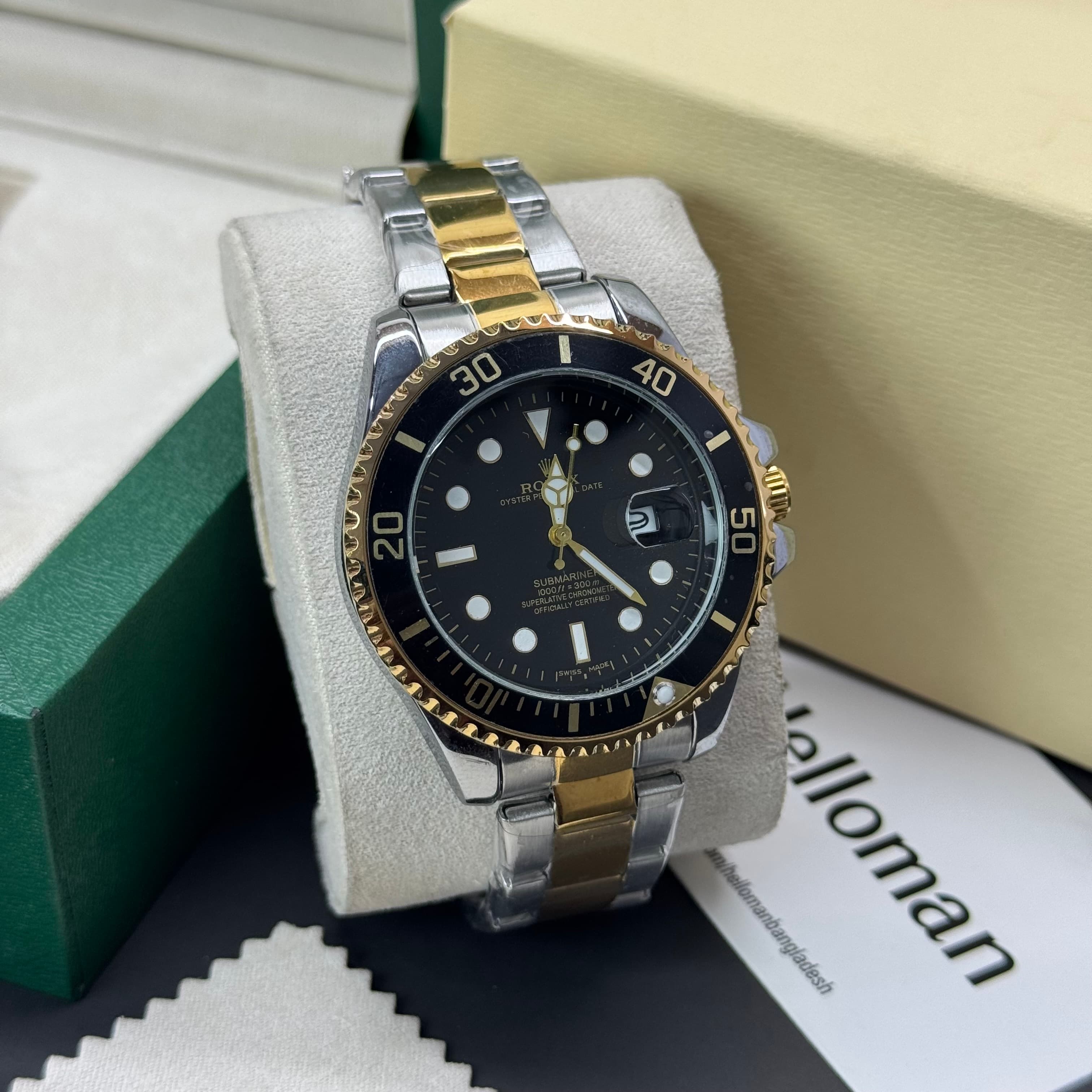 ROLEX Submariner Men’s Stainless Steel Watch