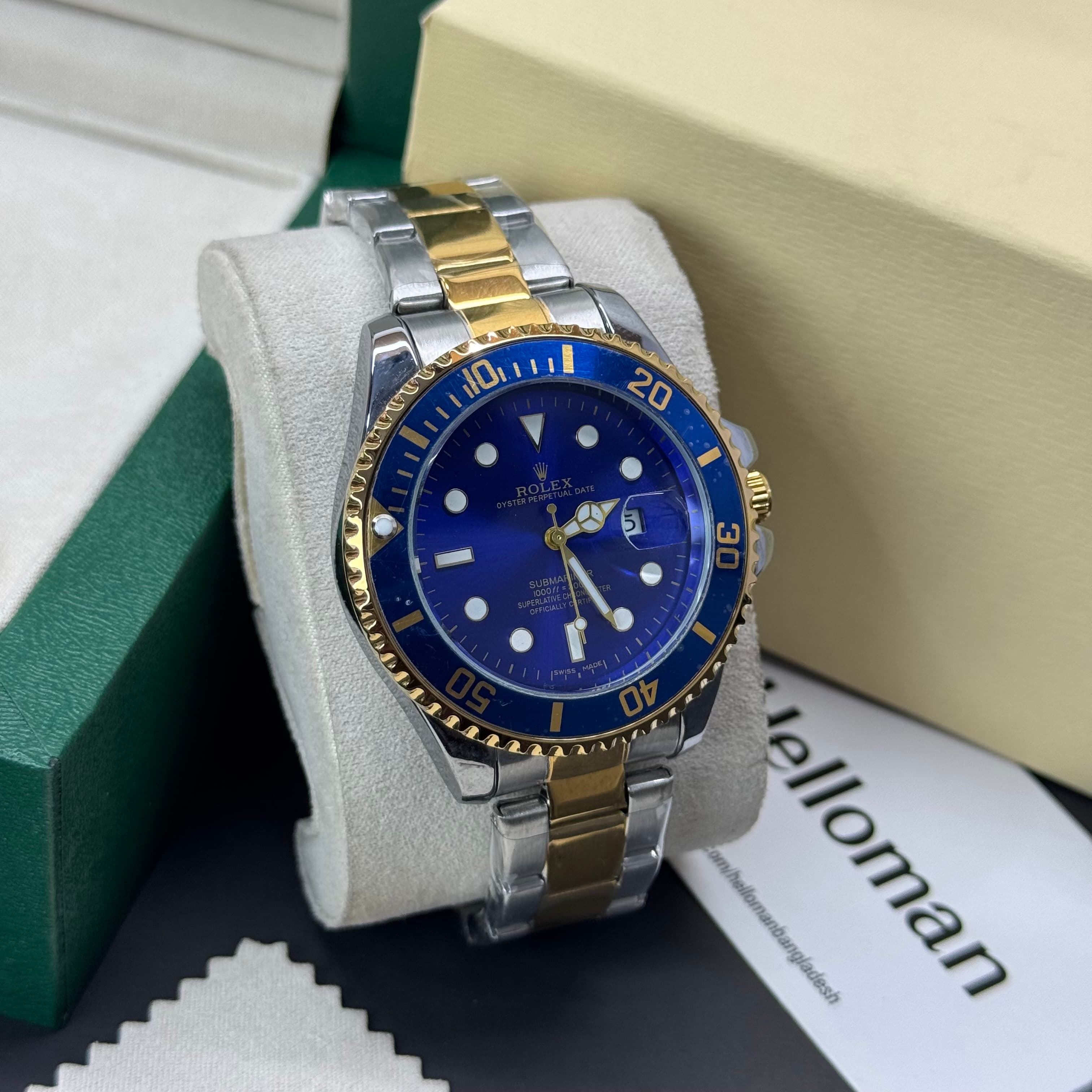 ROLEX Submariner Men’s Stainless Steel Watch