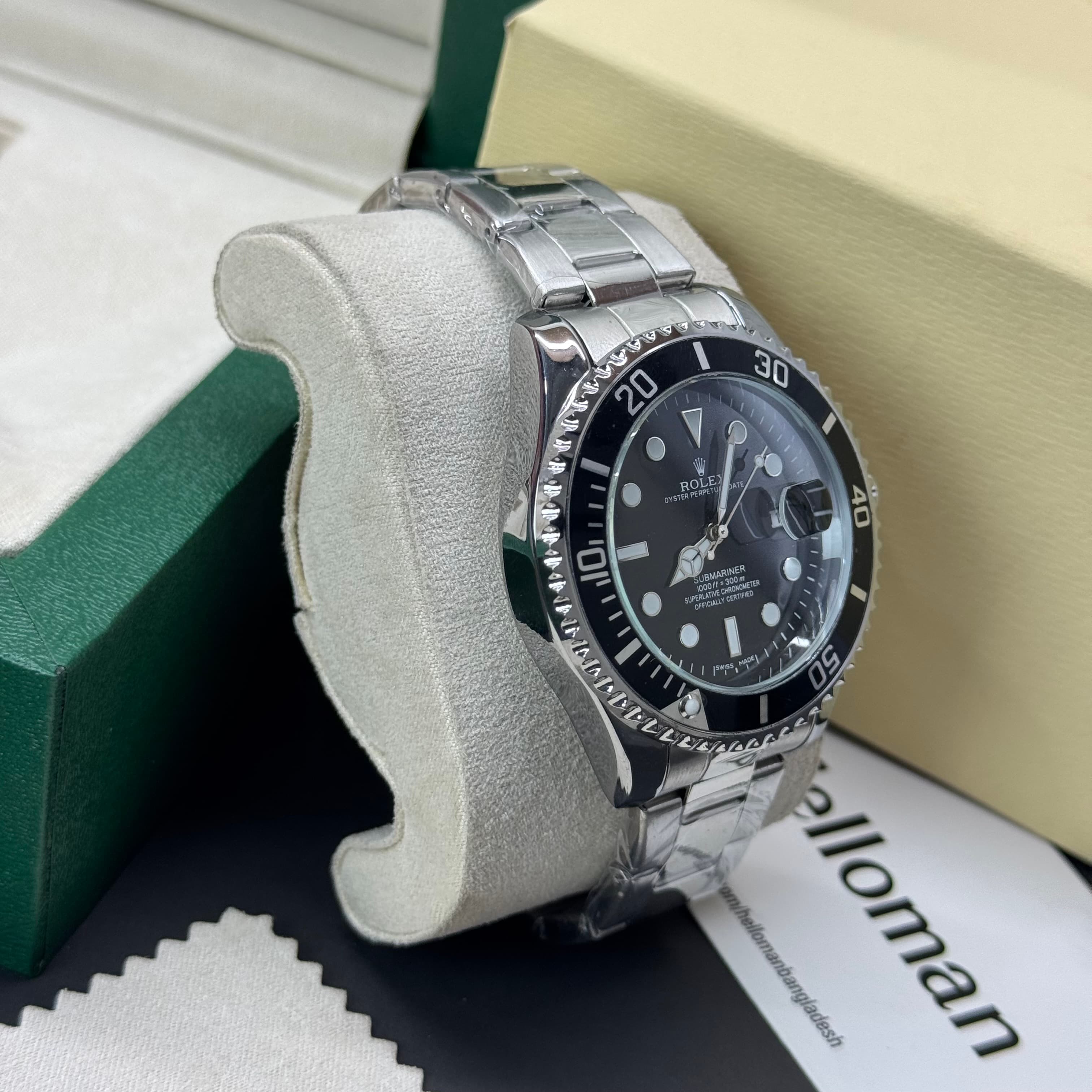 ROLEX Submariner Men’s Stainless Steel Watch