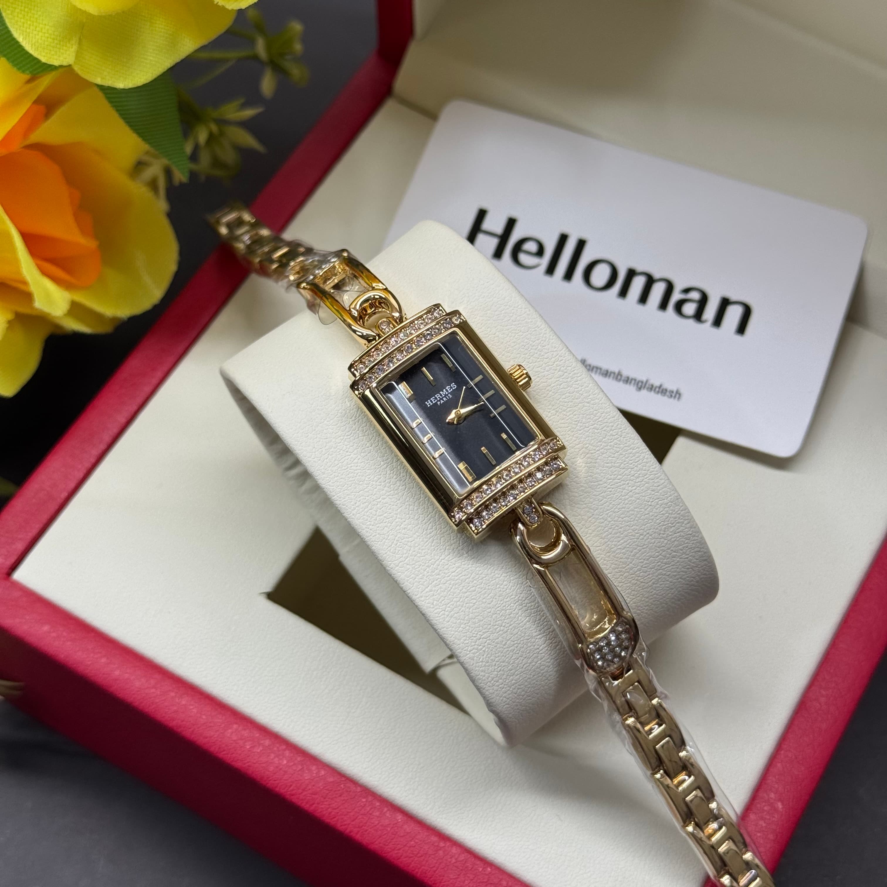 Crystal Bracelet Watch For Women