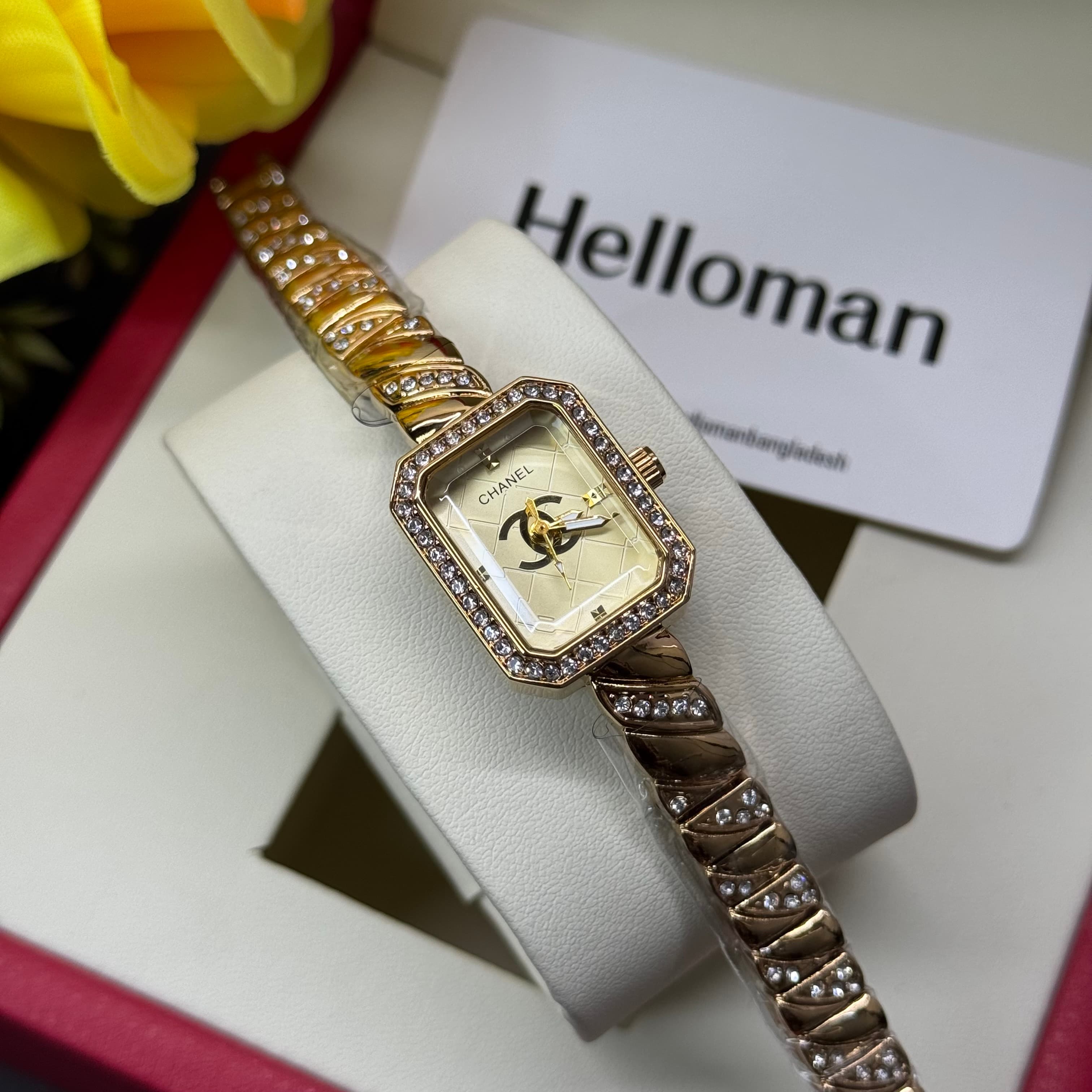 Crystal Bracelet Watch For Women