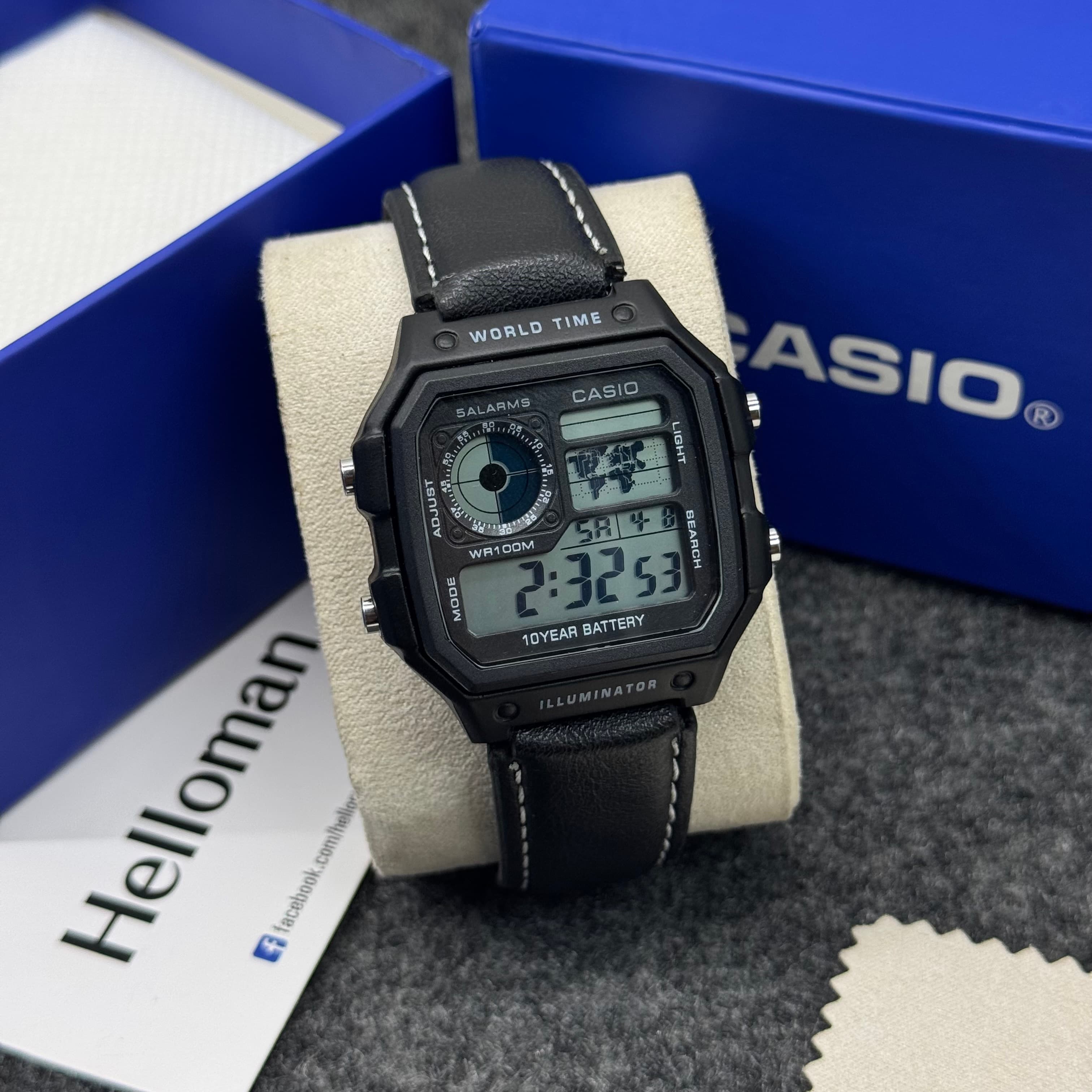 Casio World Timer Digital Dial Men’s Watch
