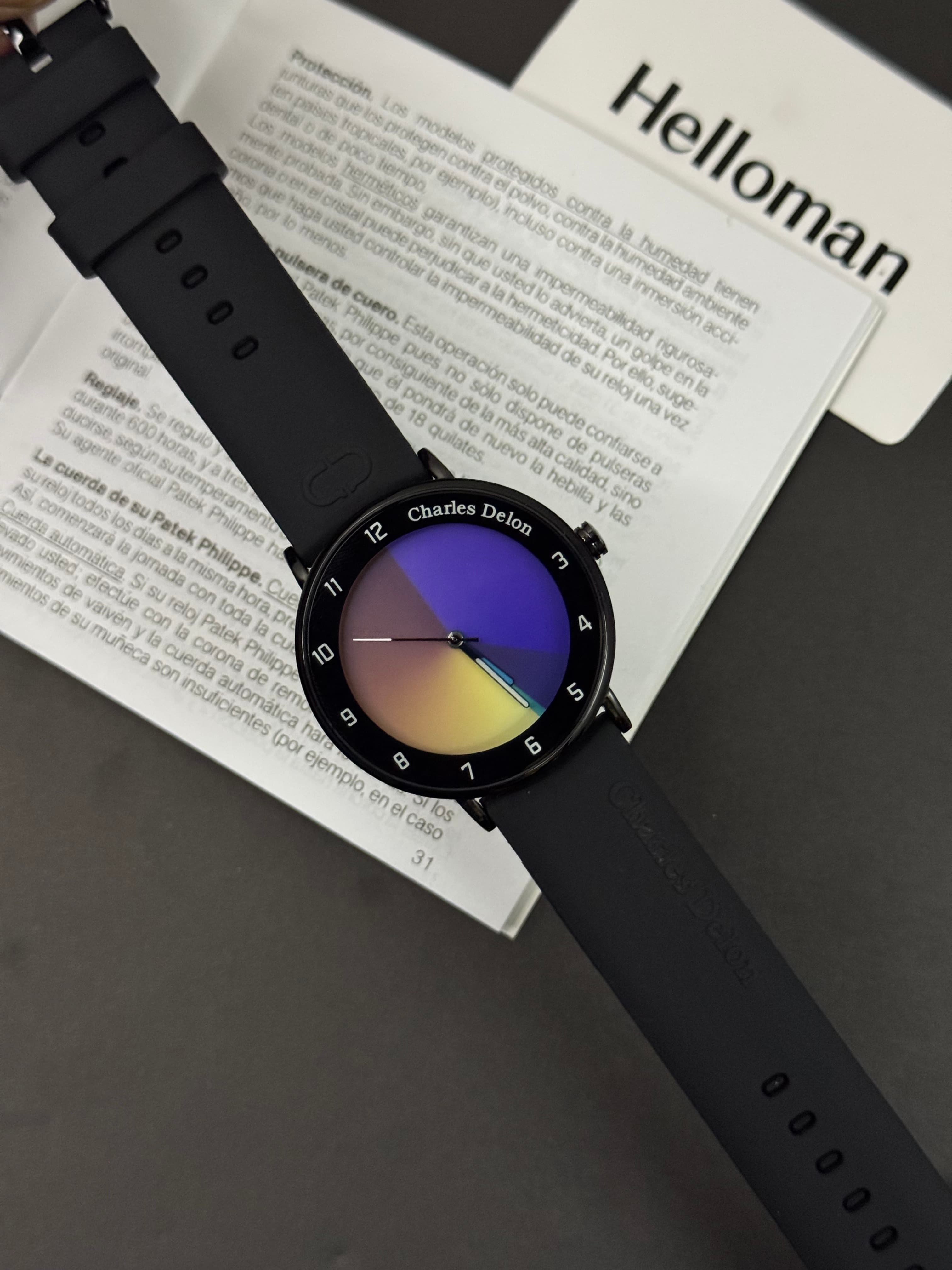 Charles Delon Colour Shift Formal Watch