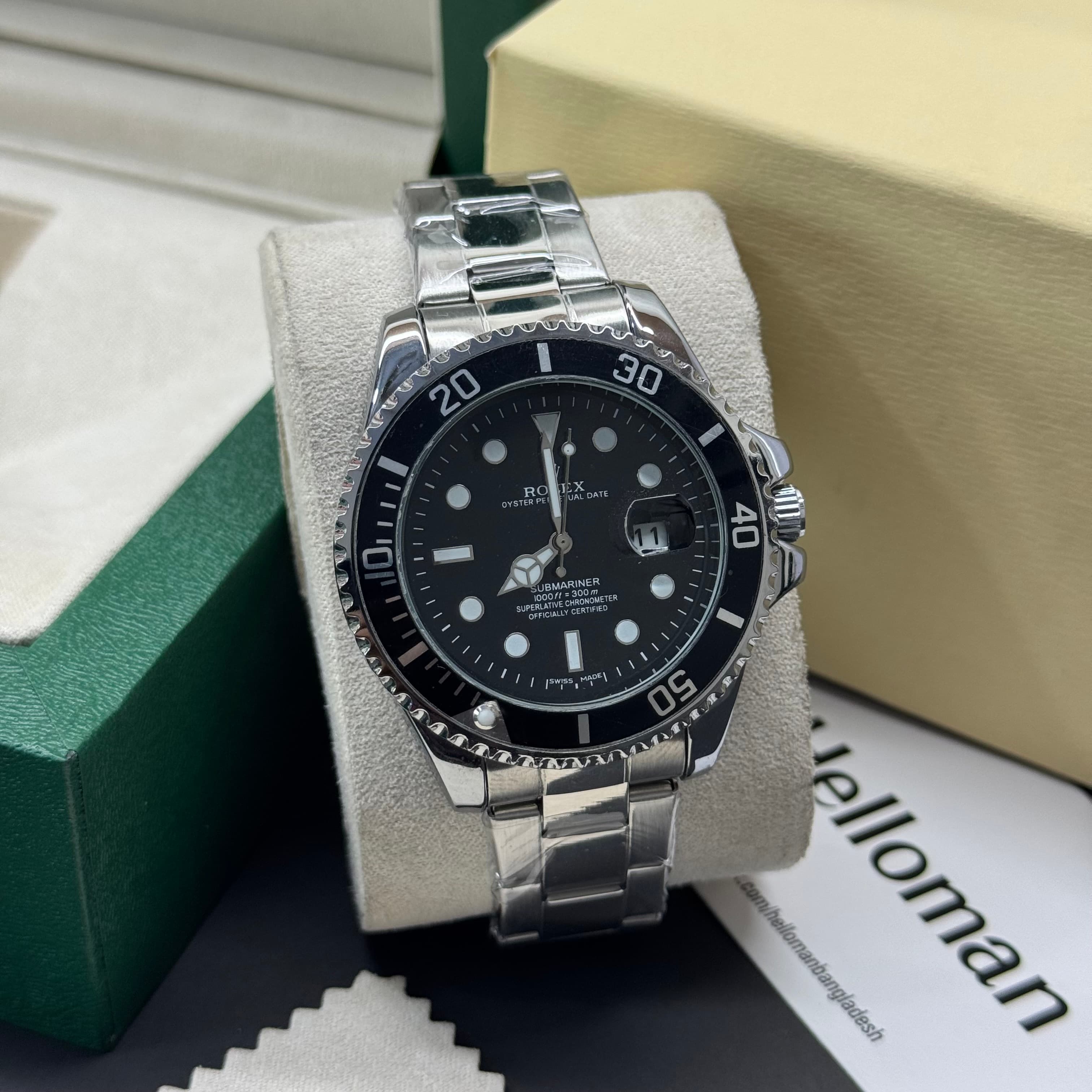 ROLEX Submariner Men’s Stainless Steel Watch