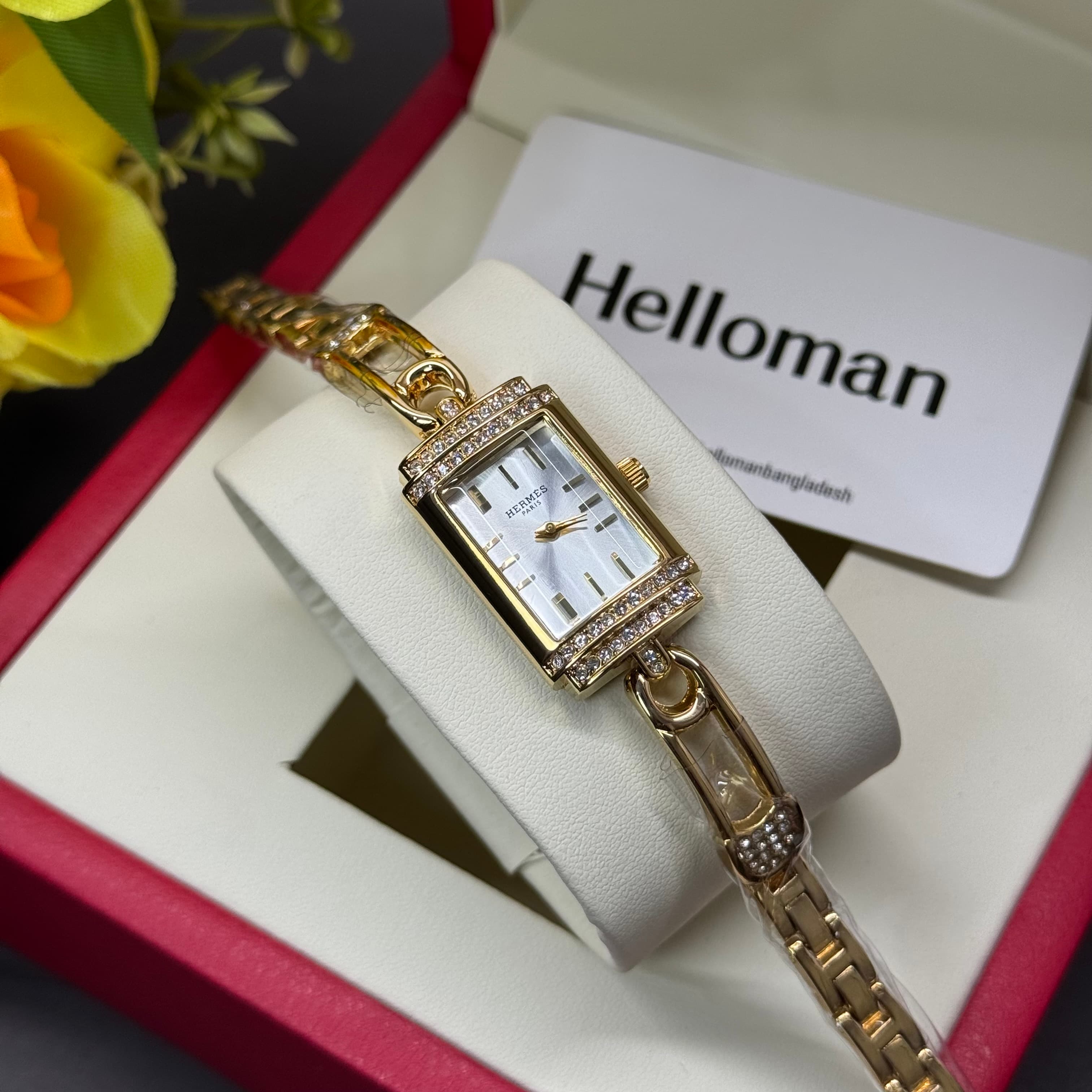 Crystal Bracelet Watch For Women