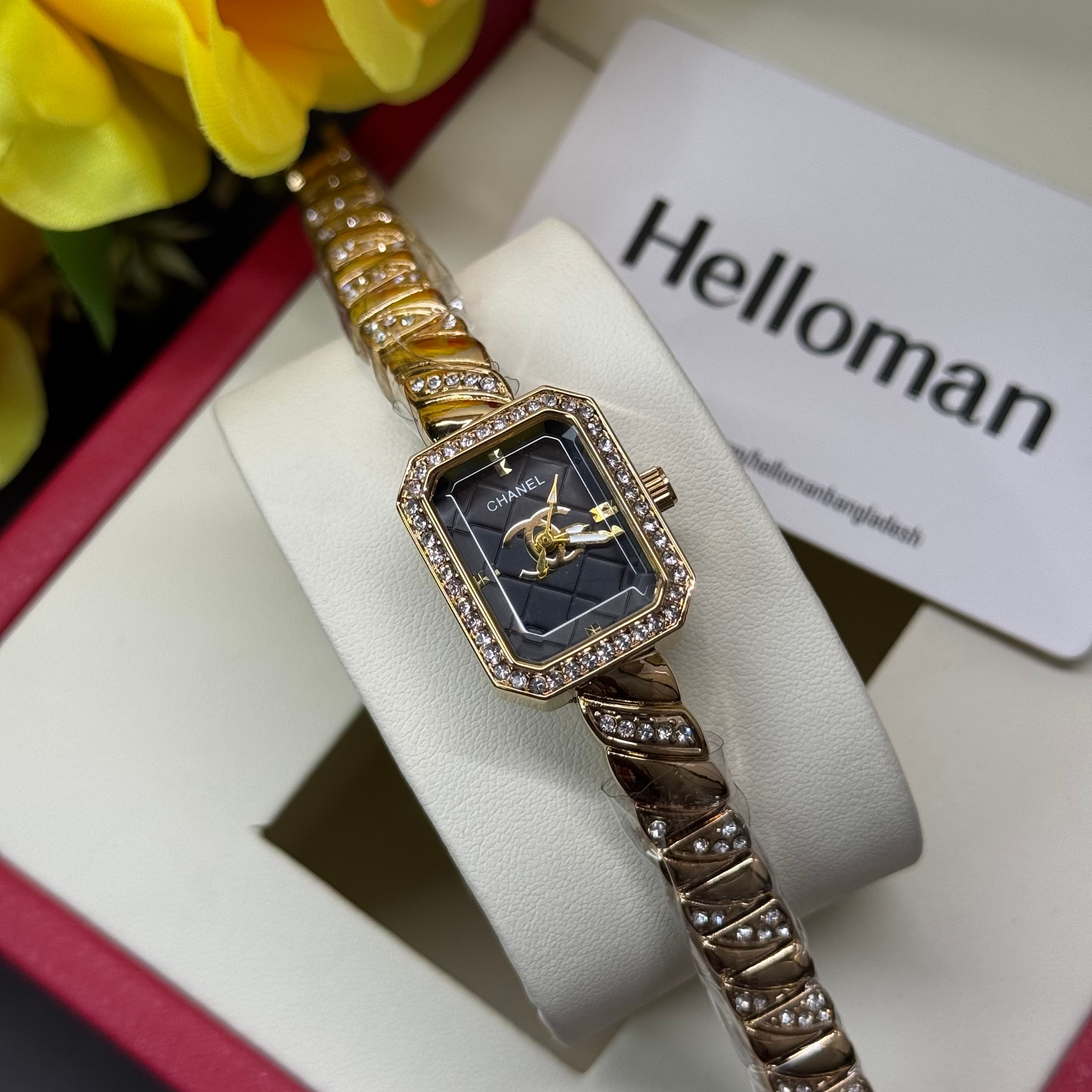 Crystal Bracelet Watch For Women